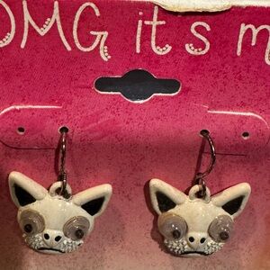 Frenchie Bull Dog Earrings - Brand New, Hand Made